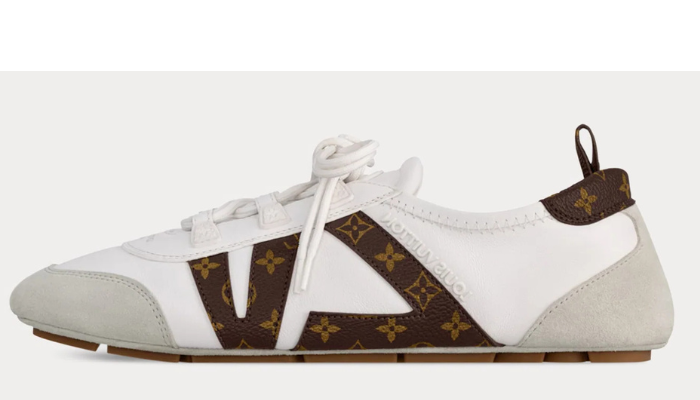 Louis Vuitton - LV Sneakerina White Low Top Sneakers