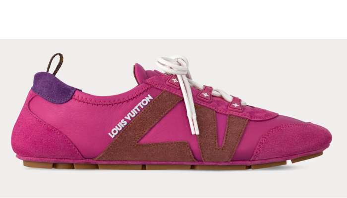 Louis Vuitton - LV Sneakerina Fuchsia Low Top Sneakers