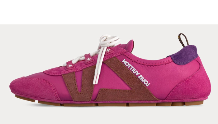 Louis Vuitton - LV Sneakerina Fuchsia Low Top Sneakers