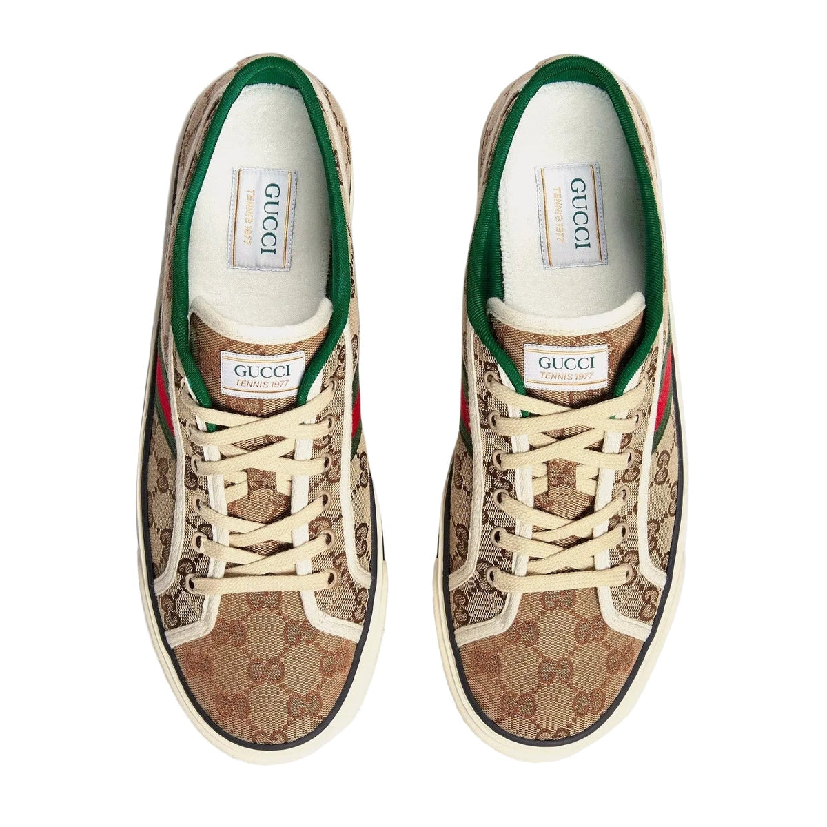 Gucci Tennis 1977 'GG Canvas Beige Ebony' (Women)
