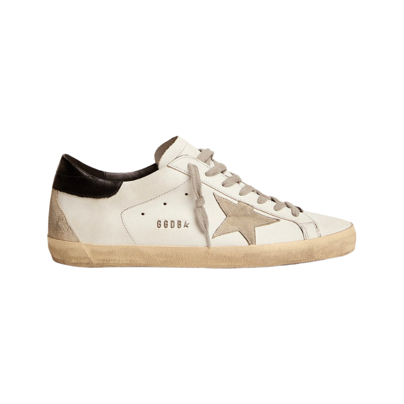 Golden Goose Super-Star 'Black Heel Tab Studs' (Unisex)