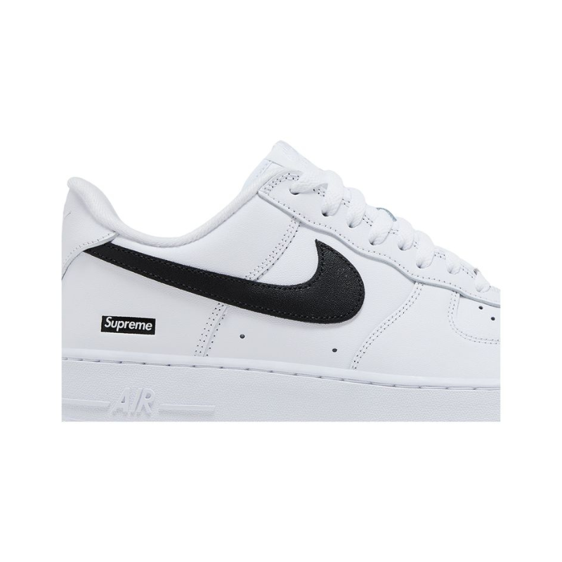 Nike x Supreme Air Force 1 Low 'Box Logo - White Black' (Men)