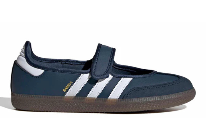 Adidas Originals "Women's"  Samba Jane OG  Navy/Cloud/Metallic Gold