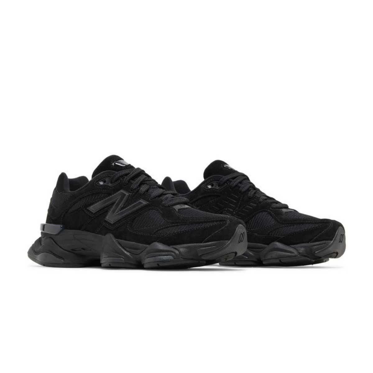 New Balance 9060 'Triple Black Suede' (Unisex)