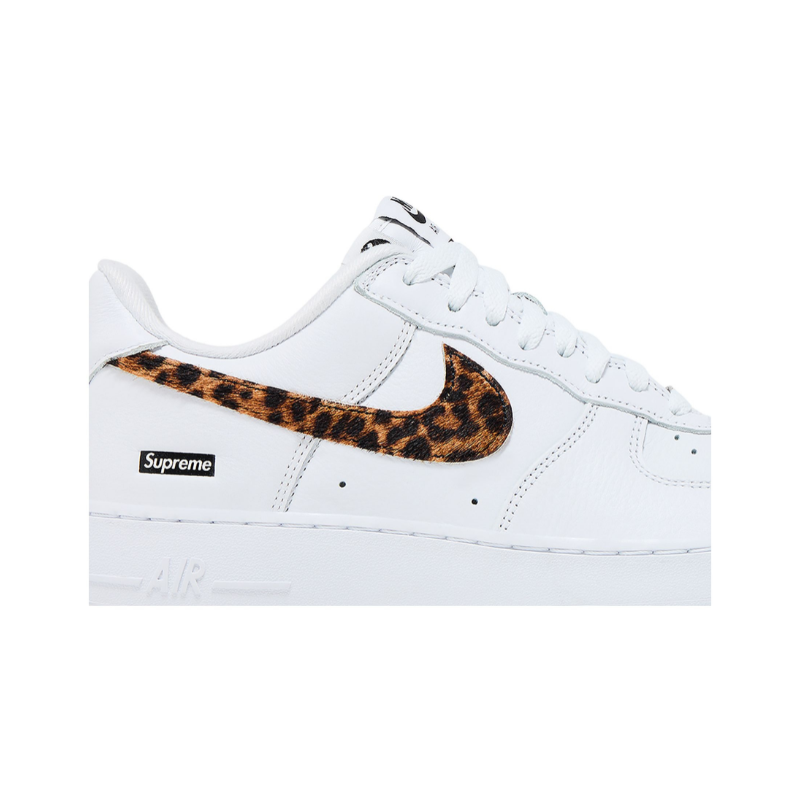 Nike x Supreme x Goodenough Air Force 1 Low 'White Cheetah' (Men)