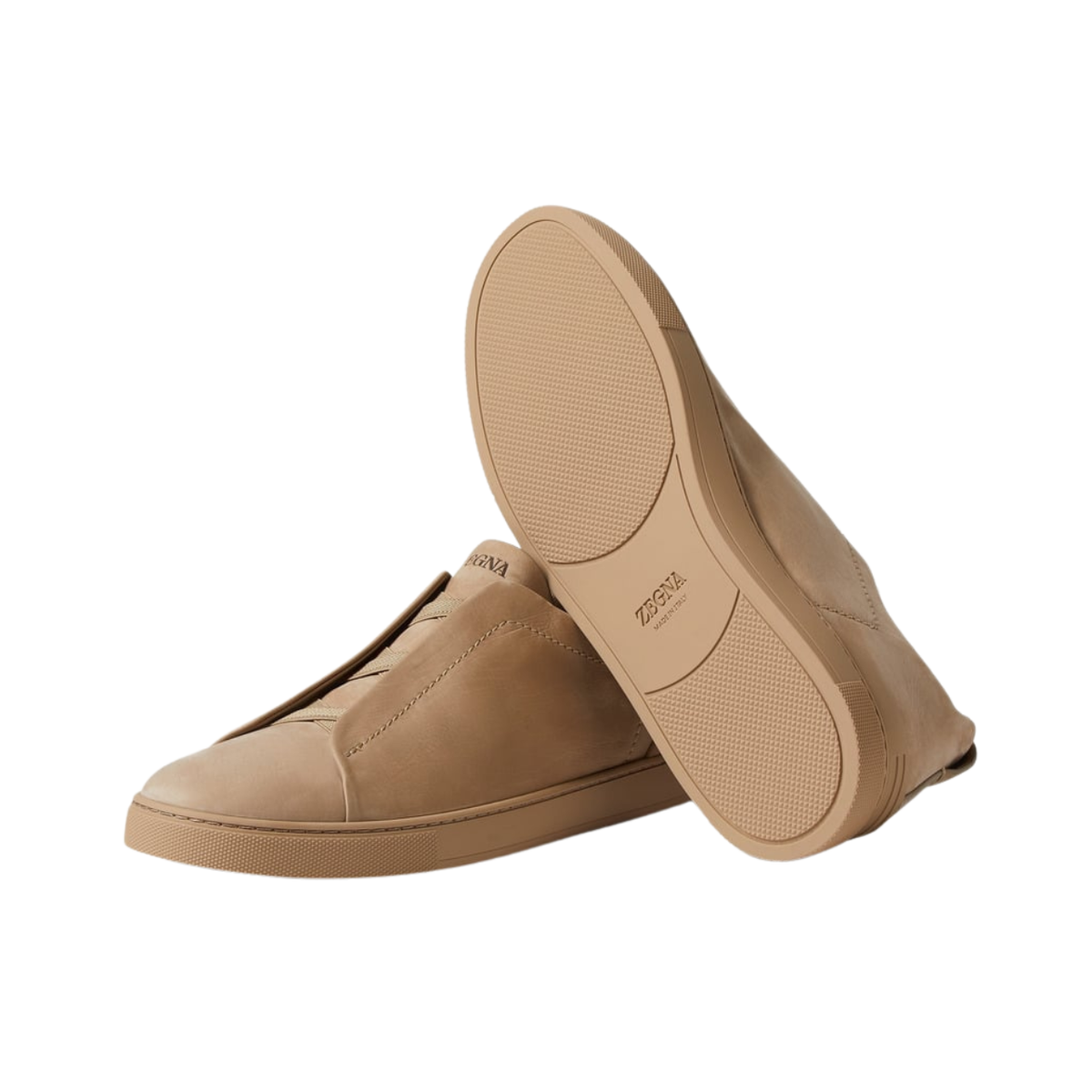 Zegna Triple Stitch™ SECONDSKIN Sneaker 'Beige' (Men)