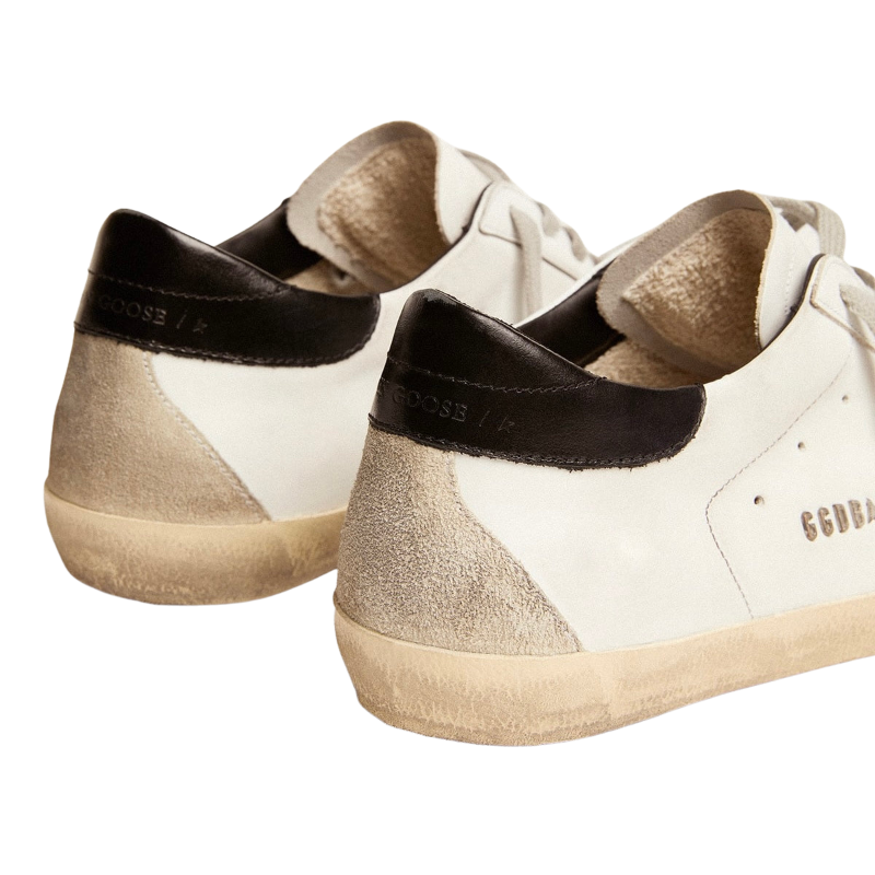 Golden Goose Super-Star 'Black Heel Tab Studs' (Unisex)