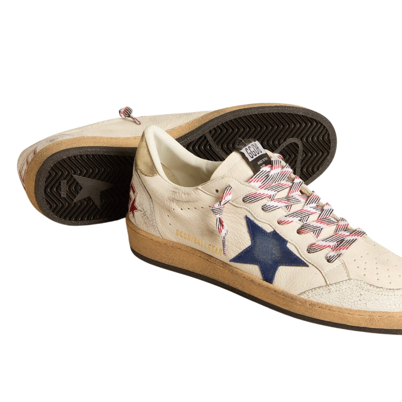 Golden Goose Ball-Star 'Nappa Blue Suede Star' (Women)