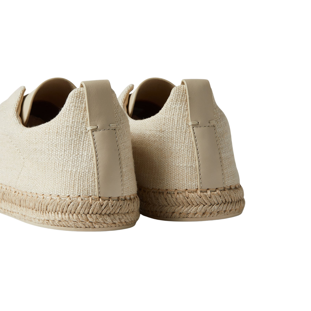 Zegna Triple Stitch™ Espadrille 'Off White Linen' (Men)