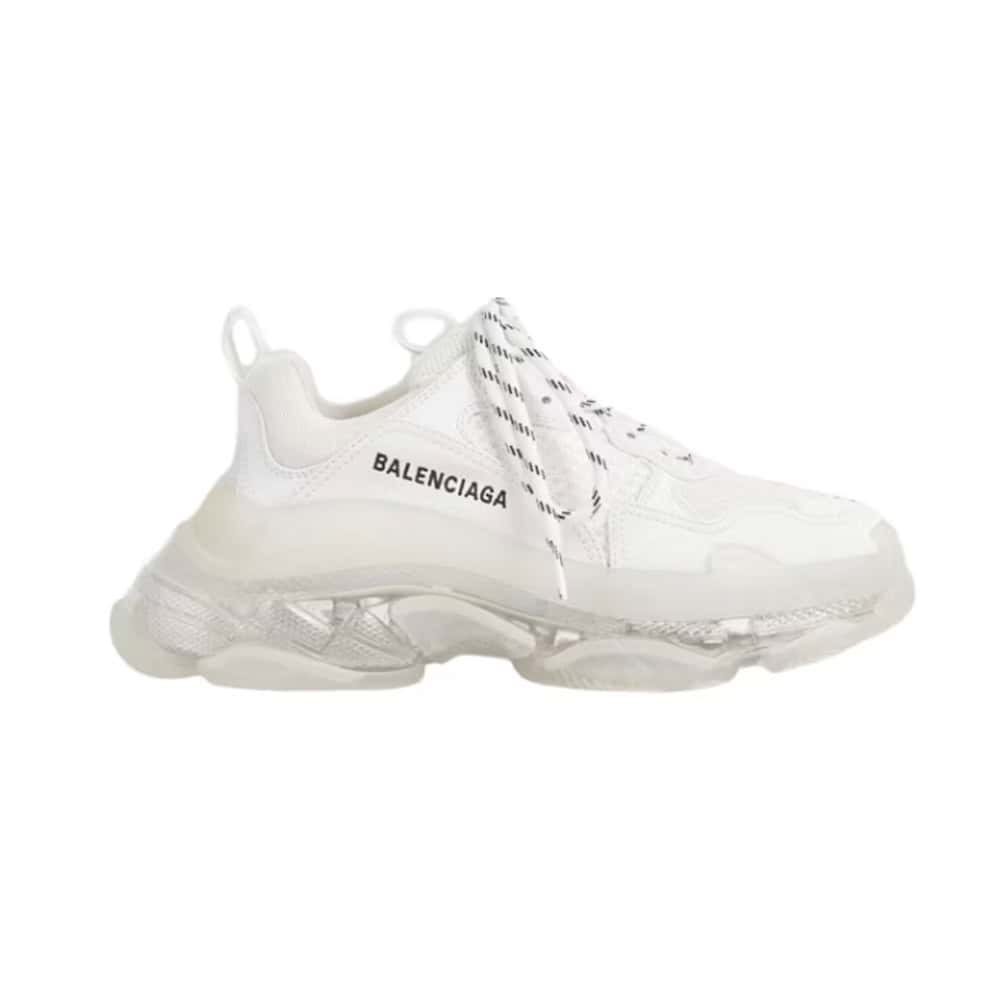 Balenciaga Triple S 'Clear Sole White' (Women)