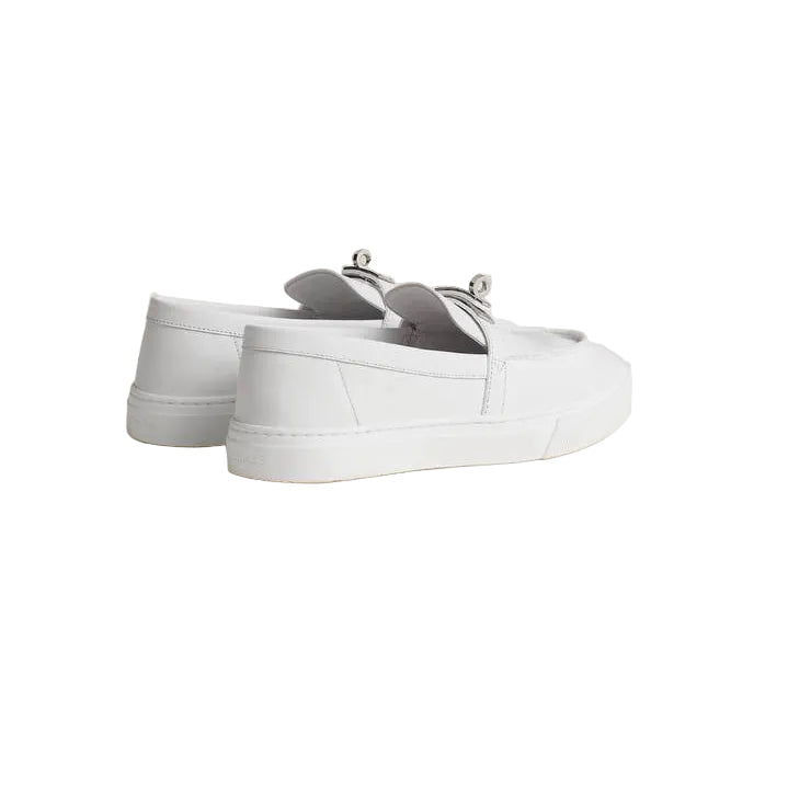 Hermes Game slip-on sneaker White