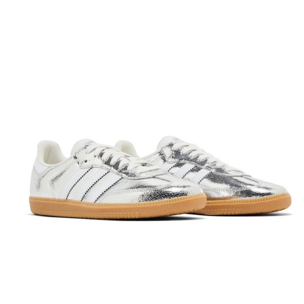 adidas Samba OG 'Silver Metallic Cracked Leather' (Women)