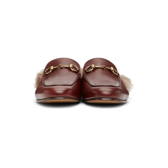 Gucci Princetown Loafer 'Burgundy' (Women)