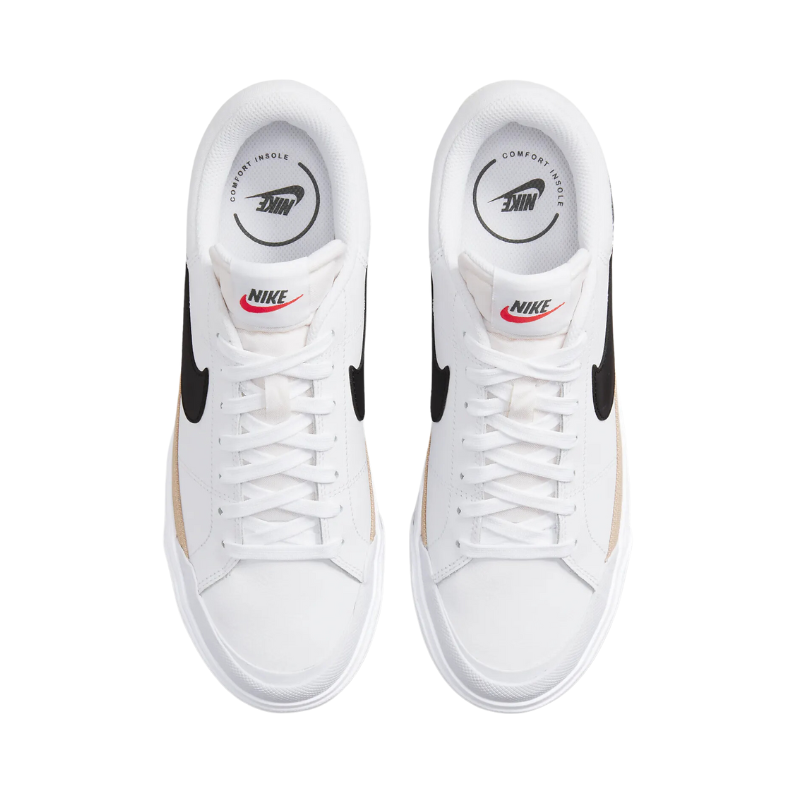 Nike Court Legacy Lift 'White Black' (Unisex)