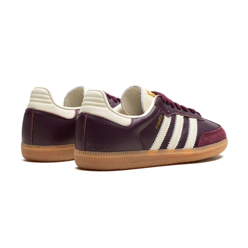 Sale Adidas Samba OG Maroon – Gold Metallic
