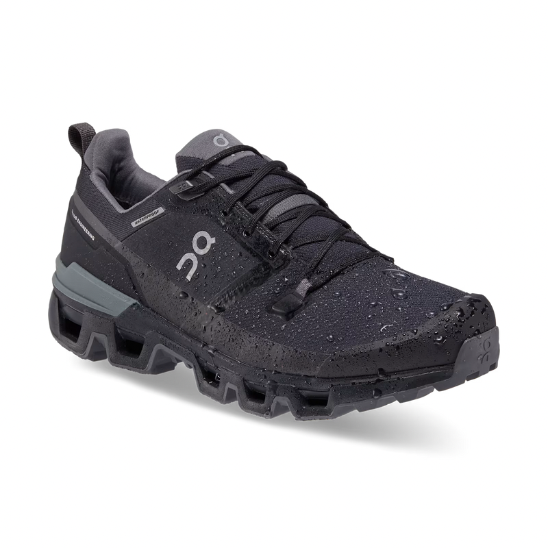 On Running Cloudwander Waterproof Black/Eclipse