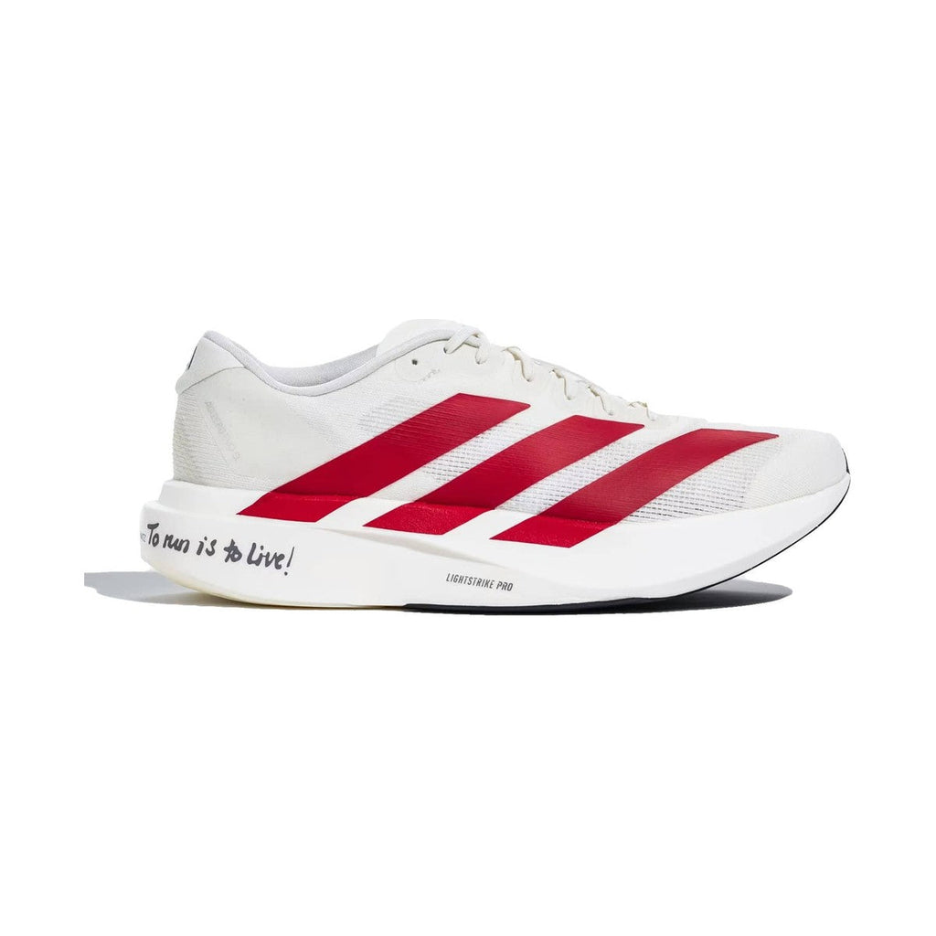 adidas Adizero EVO SL 'Off White Red Scarlet' (Men)