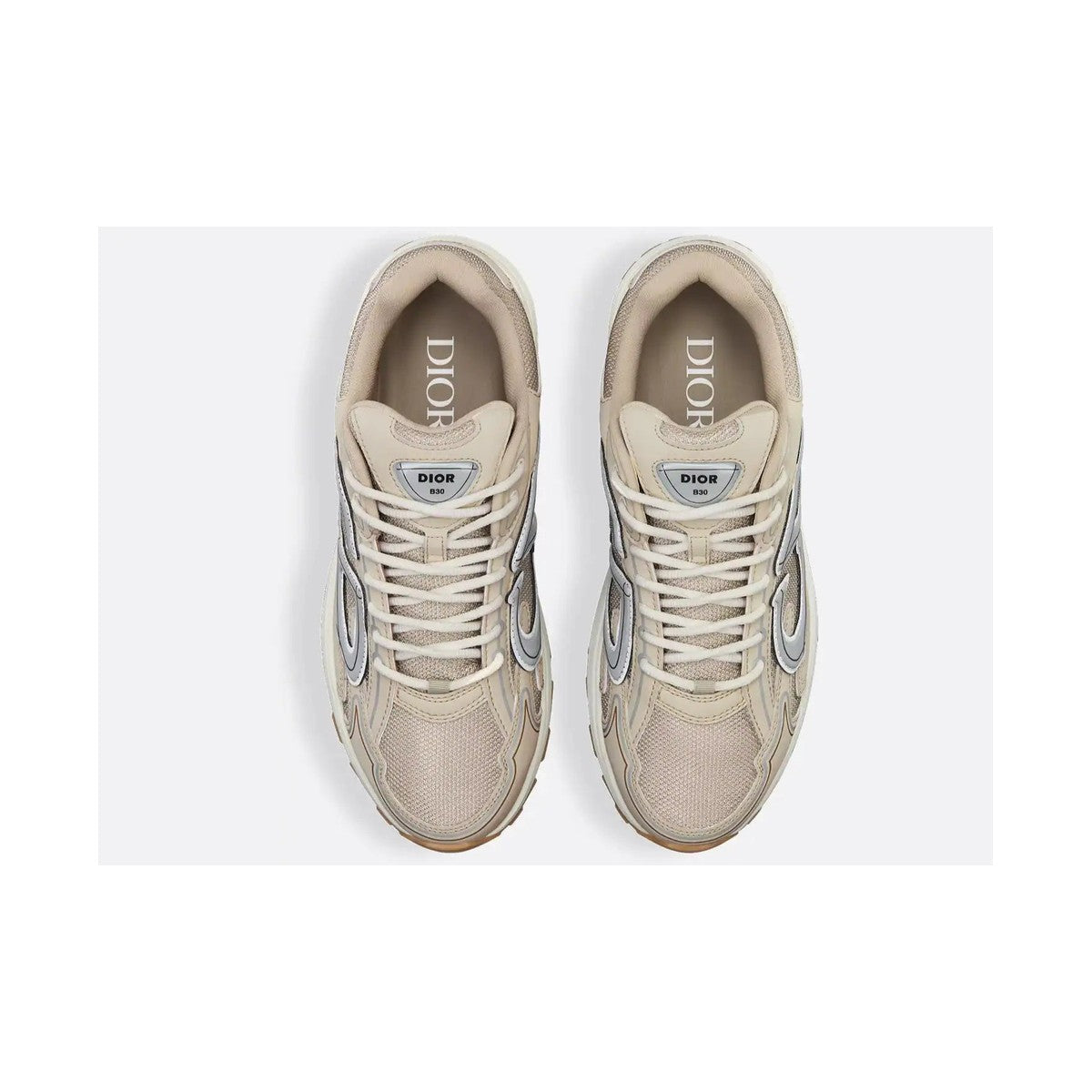 Dior B30 Countdown Sneaker 'Cream Technical Mesh' (Men)