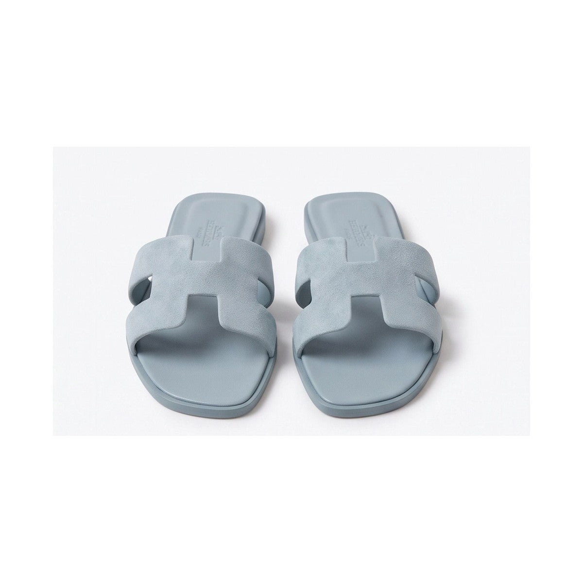 Hermès Oran Sandal 'Baby Blue Suede' (Women)
