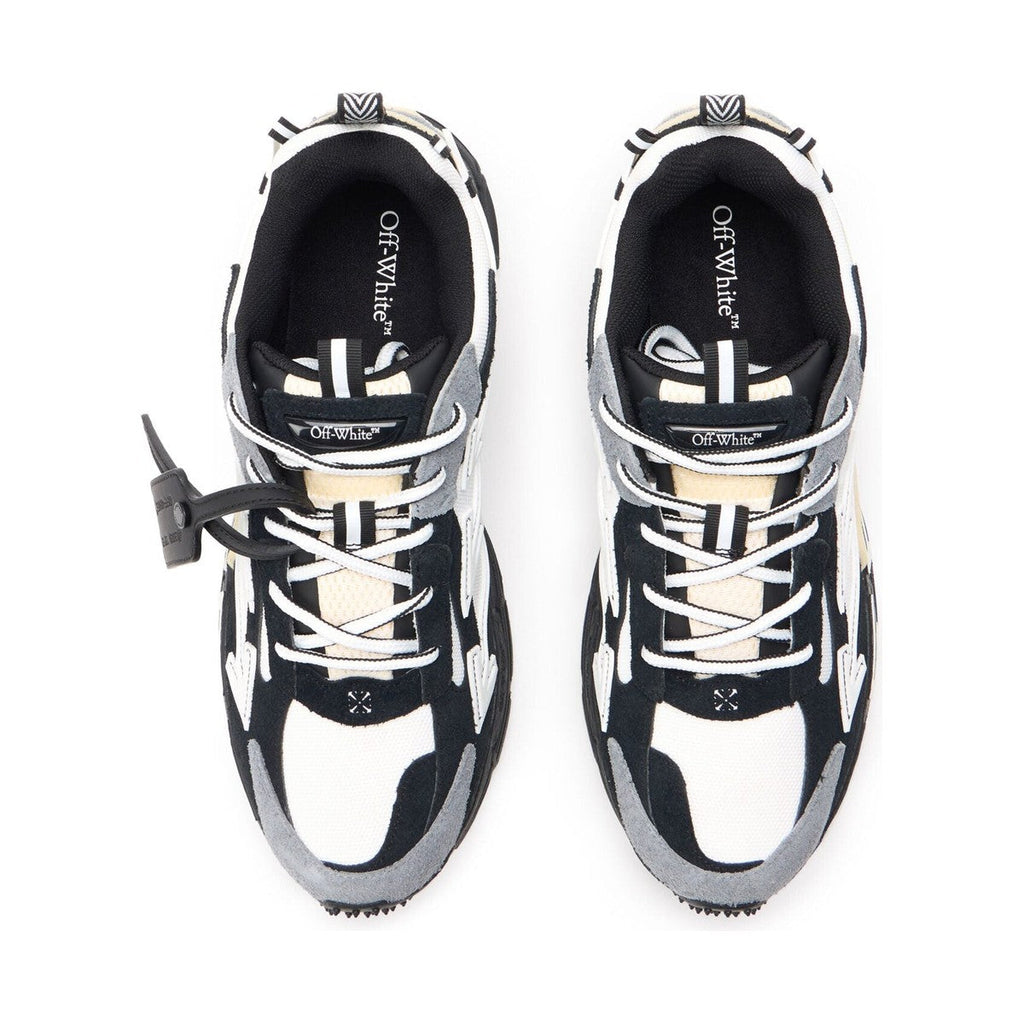 Off-White Be Right Back Suede Sneaker 'White Black' (Men)