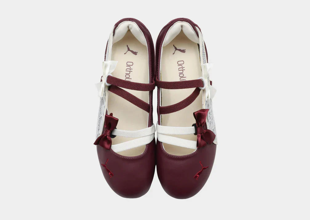 Puma Speedcat Ballet Lace Ribbon Maroon