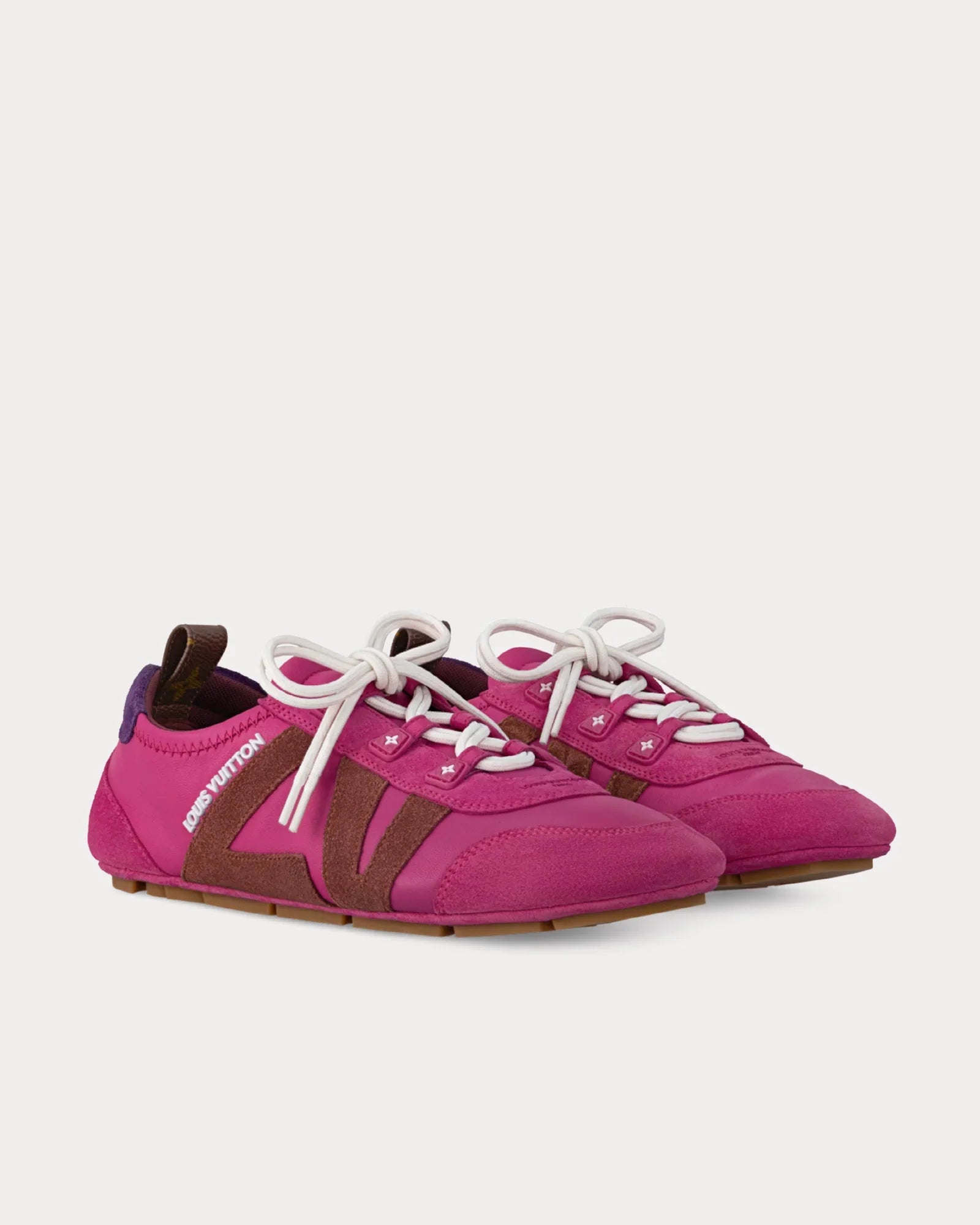 Louis Vuitton - LV Sneakerina Fuchsia Low Top Sneakers
