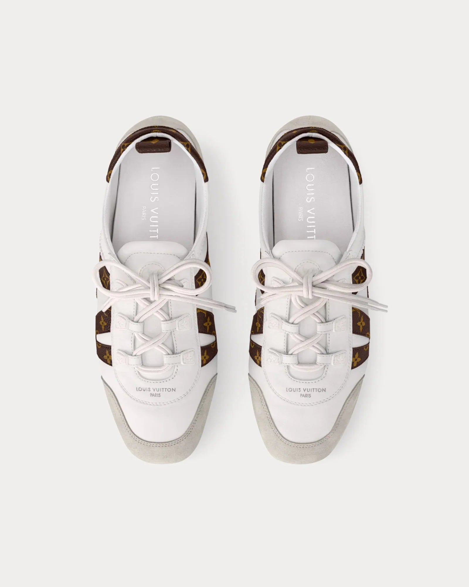 Louis Vuitton - LV Sneakerina White Low Top Sneakers