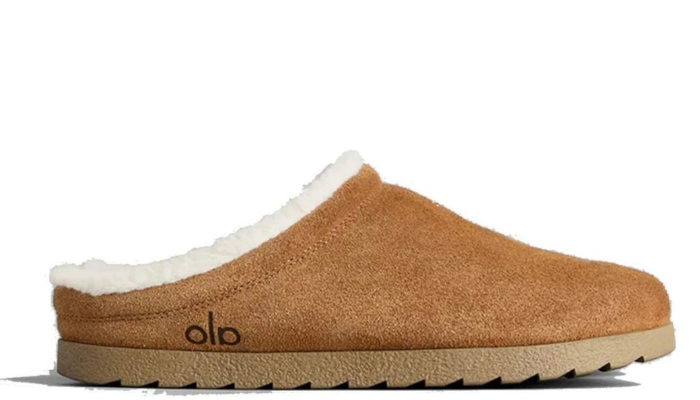 Alo Recovery Slipper 'Saddle-Ivory' (Women's)