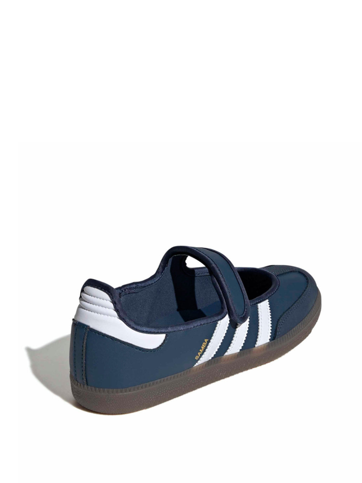 Adidas Samba Jane Shoes Crew Navy / Cloud White / Gold Metallic
