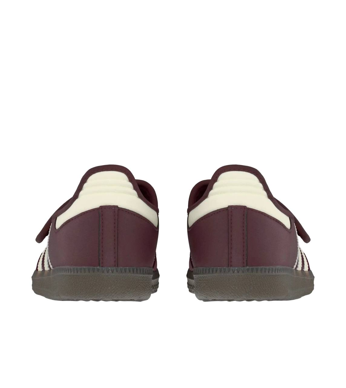 Adidas Samba Jane Maroon Cream White Gold Metallic