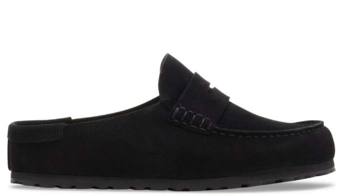 Birkenstock Naples Wrapped Suede Leather Black (Unisex)