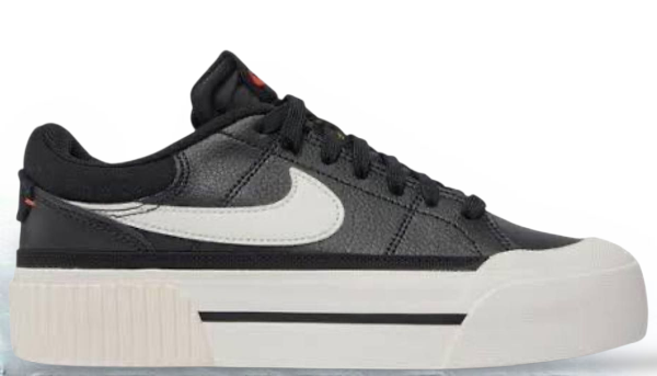 Nike Court Legacy Left & 'White Black' (Women's)