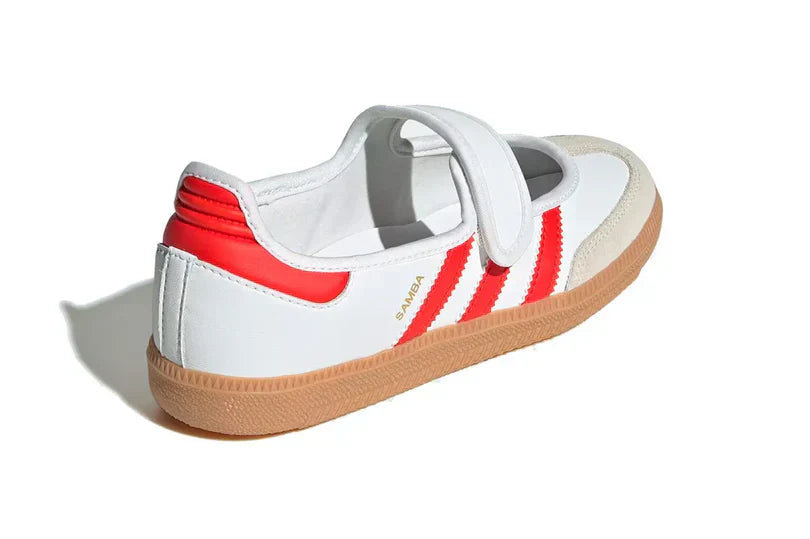 adidas Samba Jane J 'White Red Gum'