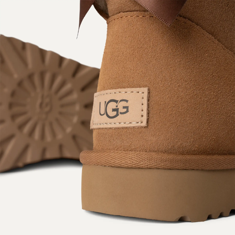 UGG Mini Bailey Bow II 'Chestnut' (Women)