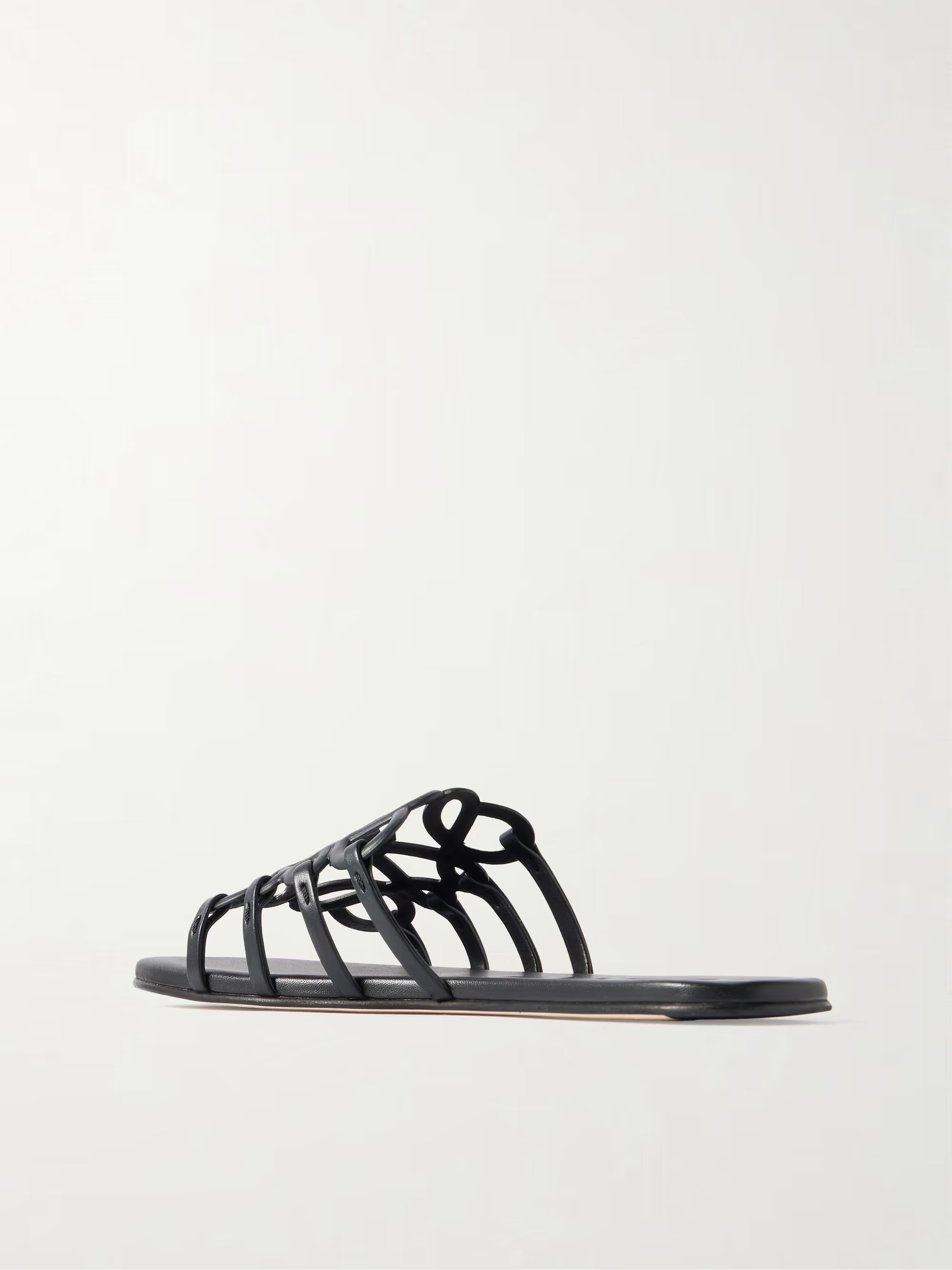 Loewe Wmns Petal Anagram Slide 'Black'