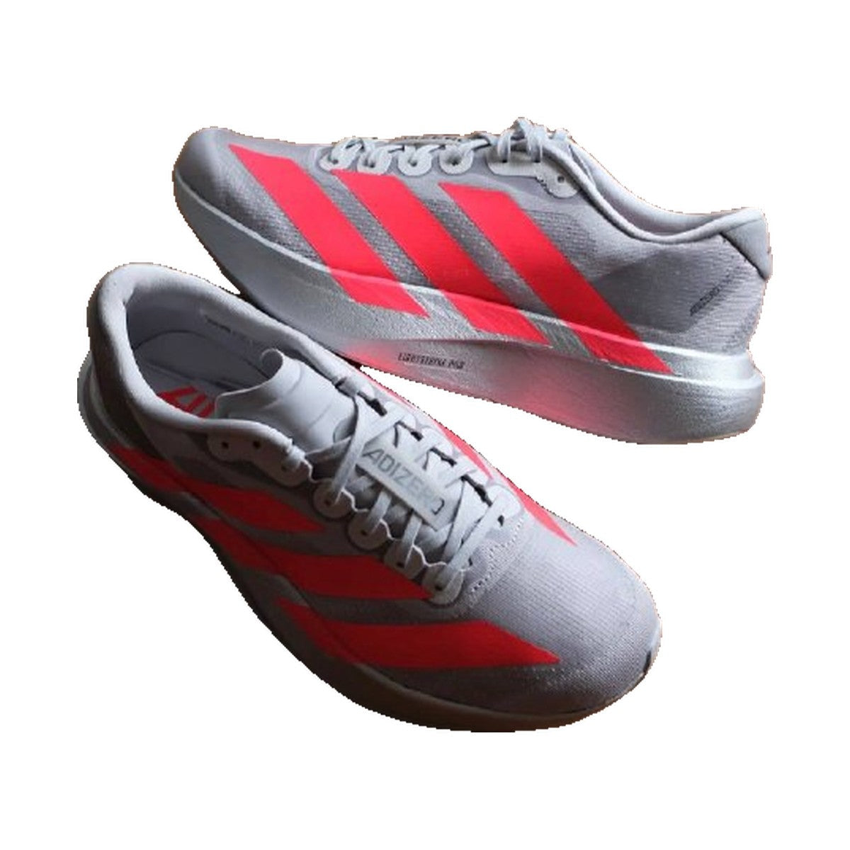 adidas Adizero EVO SL 'Silver Metallic Lucid Red' (Men)