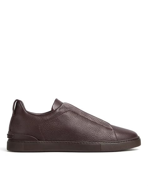 Zegna Triple Stitch™ Sneaker 'Dark Brown Deerskin' (Men)