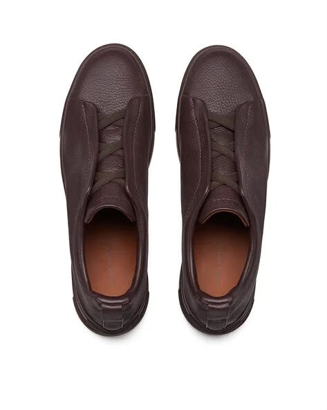 Zegna Triple Stitch™ Sneaker 'Dark Brown Deerskin' (Men)