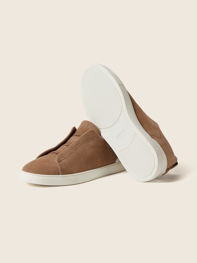 Zegna Triple Stitch™ Sneaker 'Vicuna Suede' (Men)